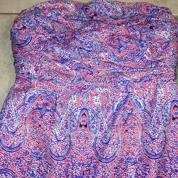 Strapless paisley dress - Picture 4 of 6